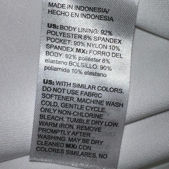 Chico’s Dalmatian Print Black/White Athletic Skort Size 00 (size 2) - Picture 4 of 6